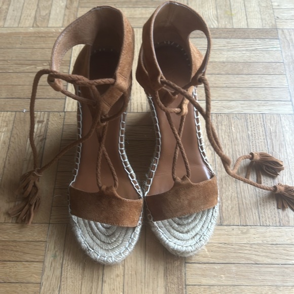 Joie Suede Platform Espadrilles
With Braided & Tassels - Picture 4 of 10